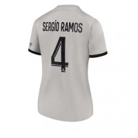 Paris Saint-Germain Sergio Ramos #4 Fußballbekleidung Auswärtstrikot Damen 2022-23 Kurzarm